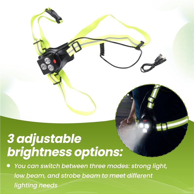 Quality Night Running Lights F - Running Gear Night ulasan dan harga