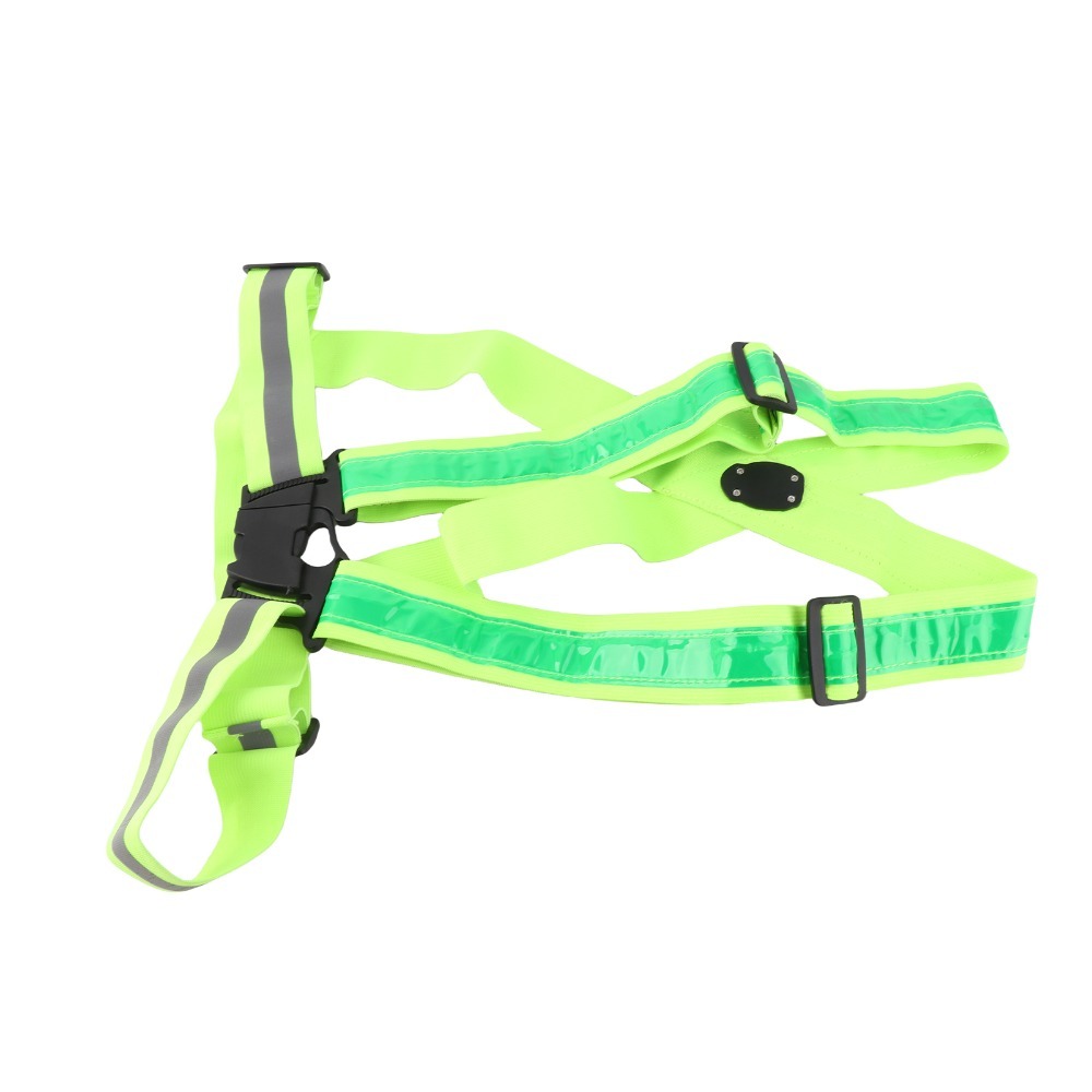 New Polyester LED Safety Vest  - Running Gear Lights ulasan dan harga