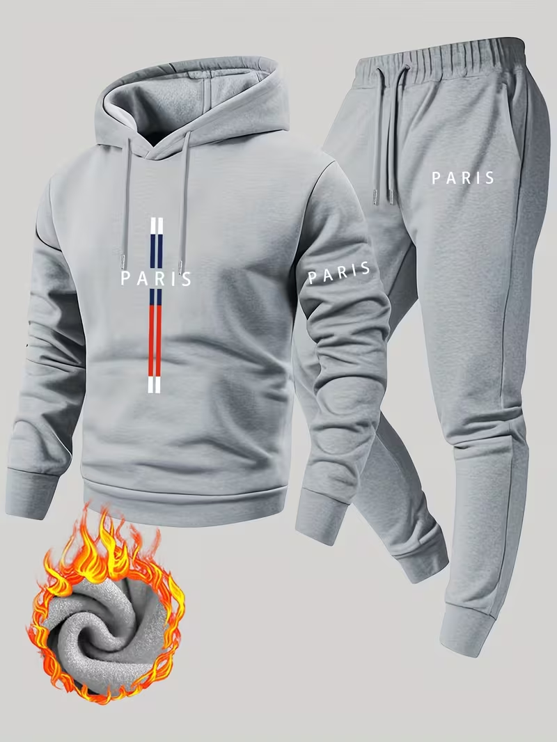 Men's Urban Casual Two-Piece S - Running Gears ulasan dan harga