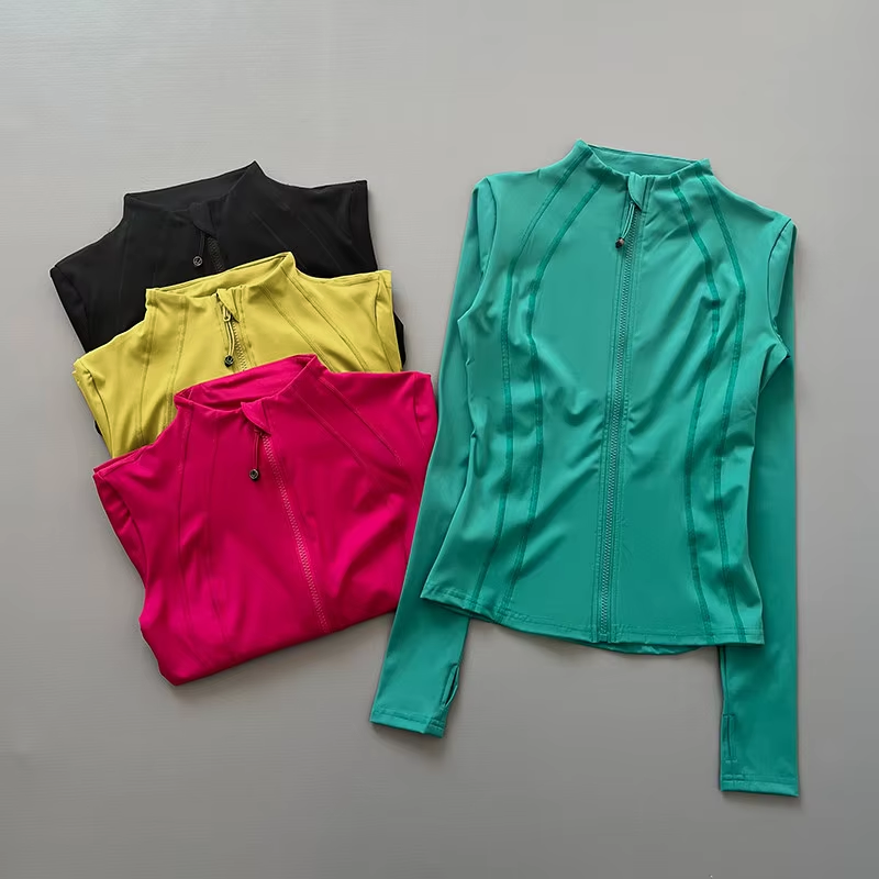 Women Full Zip Long Sleeve Ath - Running Gears ulasan dan harga
