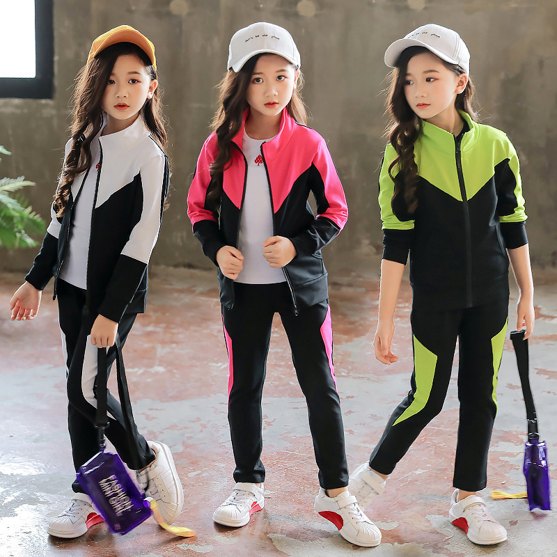 Spring Autumn Kids Clothes Gir - Running Gear For Kids ulasan dan harga