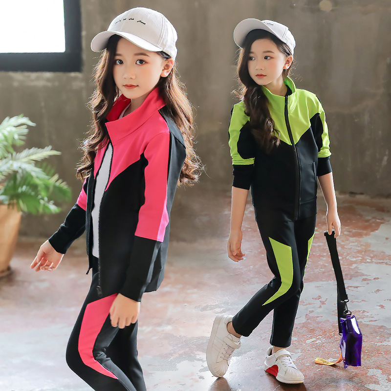 Spring Autumn Kids Clothes Gir - Running Gear For Kids ulasan dan harga