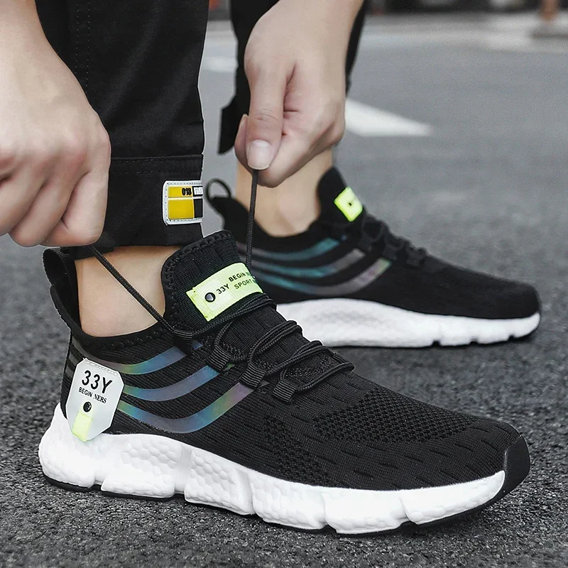 Men's Sneakers Mesh Breathable - Running Gear Ladies ulasan dan harga