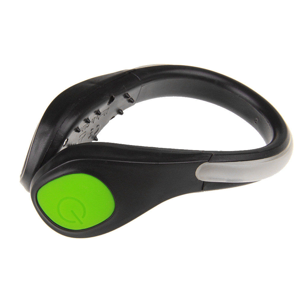 2Pcs LED Flash Shoe Light Clip - Running Gear Night ulasan dan harga
