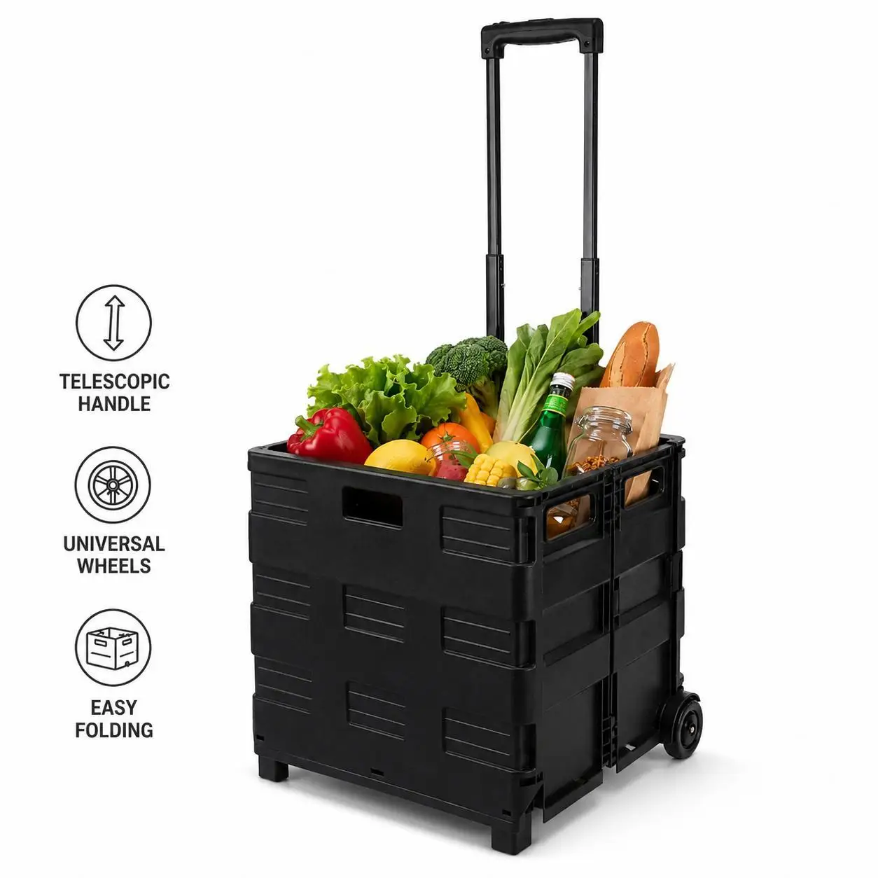 Multi-Purpose Folding Cart on  - Running Gears ulasan dan harga