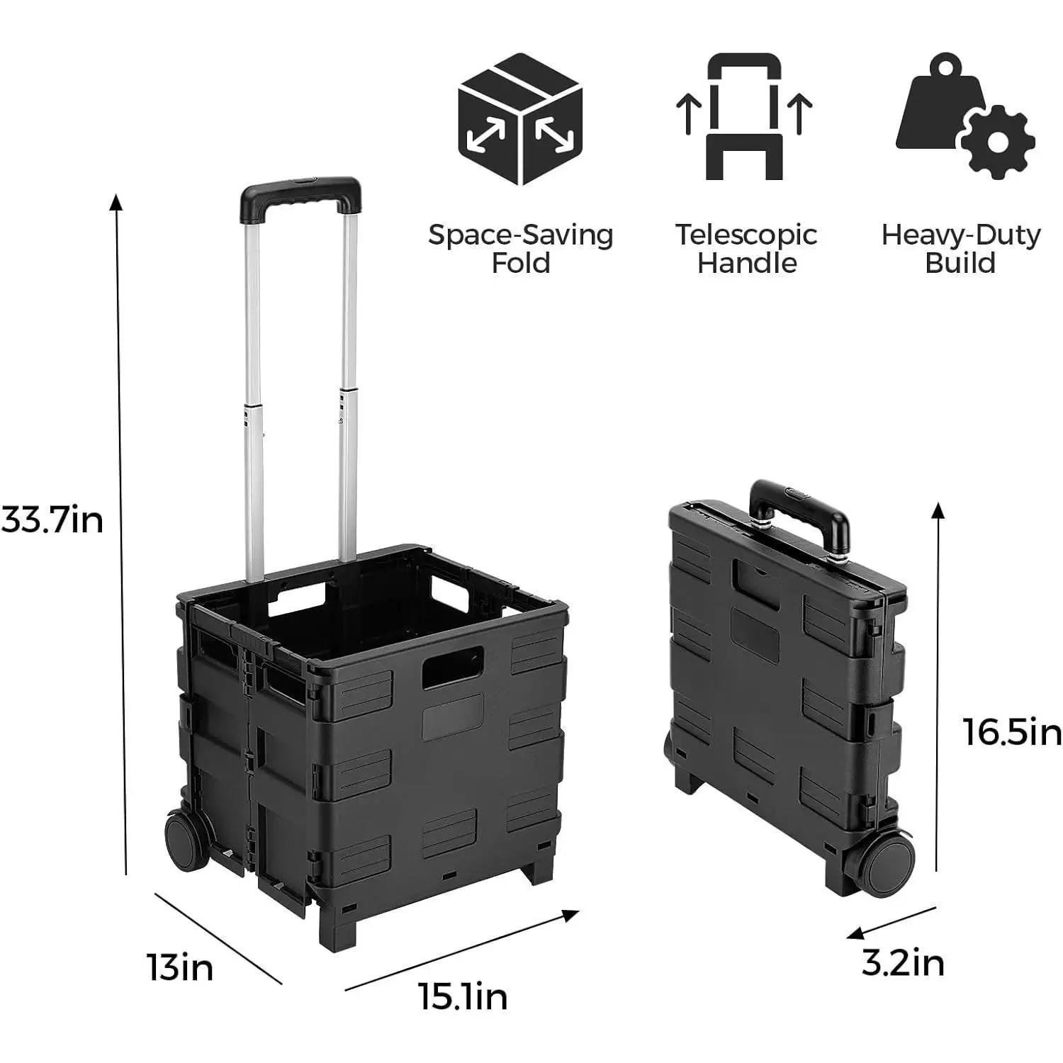 Multi-Purpose Folding Cart on  - Running Gears ulasan dan harga