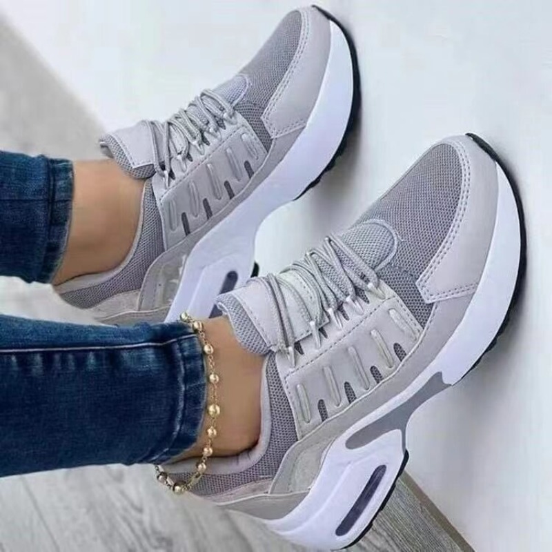 Womens Fashion Sneaker Platfor - Running Gear Ladies ulasan dan harga
