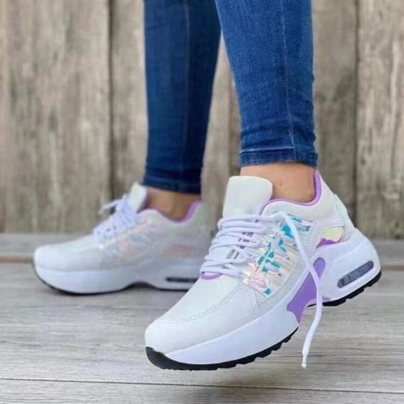 Womens Fashion Sneaker Platfor - Running Gear Ladies ulasan dan harga