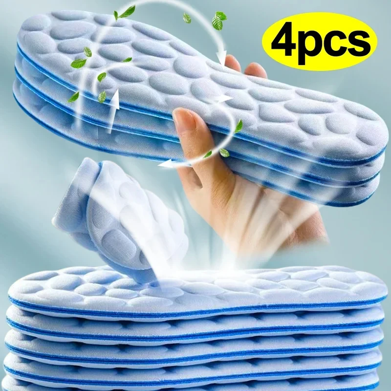 2/4pcs Soft Massage Memory Foa - Running Gear Ladies ulasan dan harga