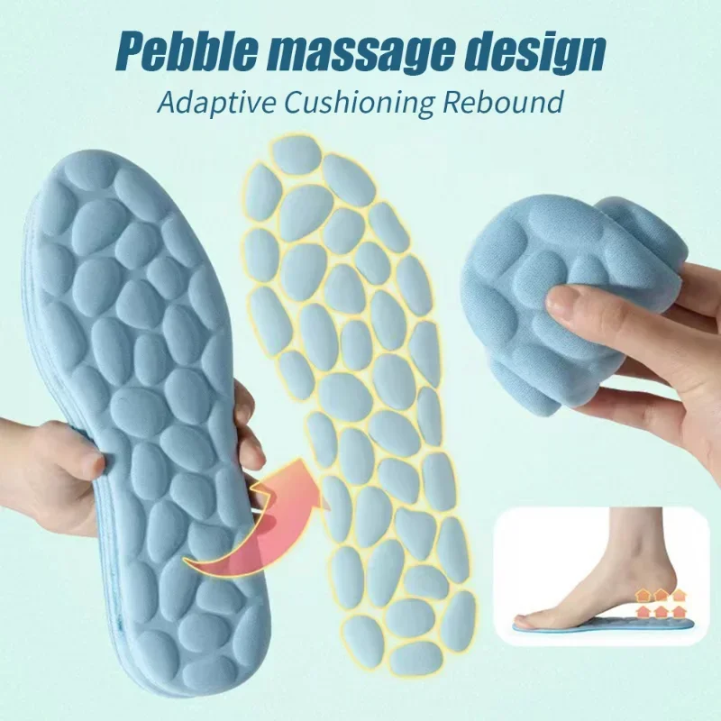 2/4pcs Soft Massage Memory Foa - Running Gear Ladies ulasan dan harga