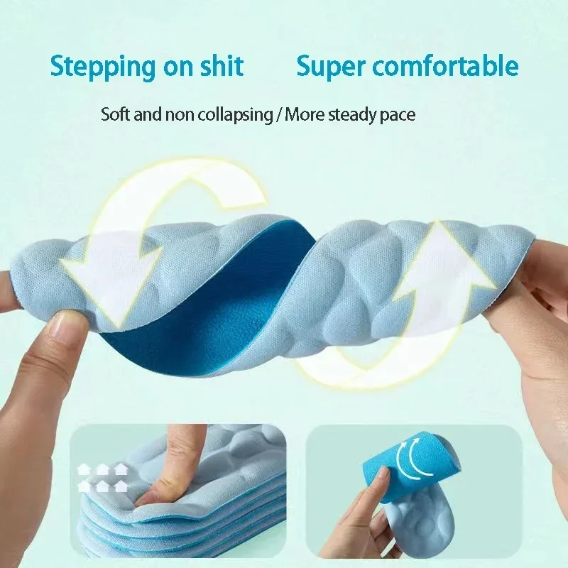 2/4pcs Soft Massage Memory Foa - Running Gear Ladies ulasan dan harga